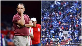 Afición de Cruz Azul pidió la salida de Juan Reynoso por nueva derrota en la Liga MX