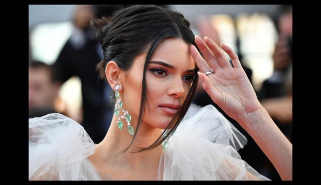 La modelo Kendall Jenner compartió una foto que fue muy comentada por sus fans. (AFP)