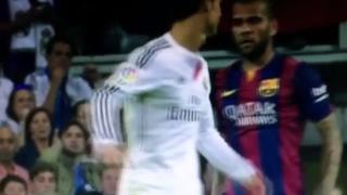 Dani Alves increpó a Cristiano Ronaldo por intento de agresión