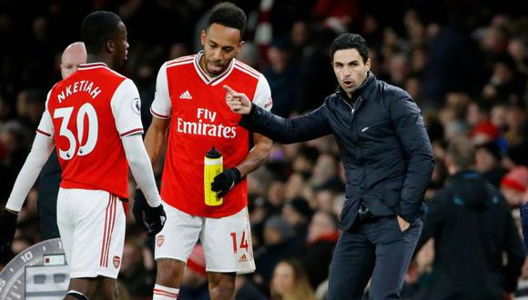La Premier League se suspendió luego de que se confirmara que Mikel Arteta, entrenador del Arsenal, diera positivo a la prueba de coronavirus. (Foto: AFP)