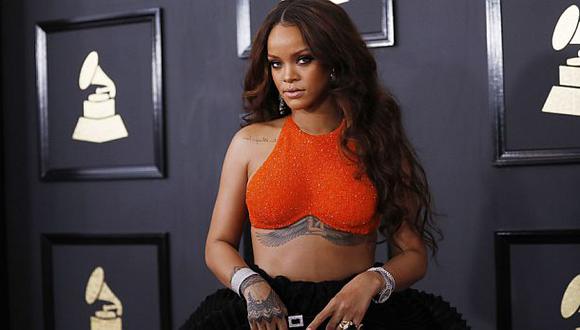 Rihanna fue la que se divirtió más en los Grammy 2017