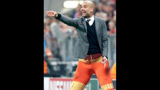 Pep Guardiola y su pantalón roto: los memes no perdonan