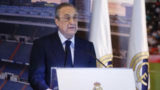 Florentino Pérez defiende de las críticas a la Superliga: “Ni es un plan excluyente ni va contra las ligas”