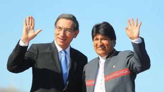 Martín Vizcarra y Evo Morales inauguraron V Gabinete Binacional en Ilo