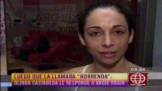 Olinda Castañeda le respondió duramente a Angie Jibaja (VIDEO)