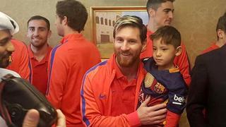 La guerra golpeó al niño afgano que conoció a Lionel Messi en el 2016