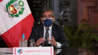 Óscar Ugarte señala que no se intervendrá Arequipa tras incremento de contagios por el COVID-19