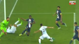 Laborde anotó el 1-1 de Niza sobre PSG en la Ligue 1 | VIDEO