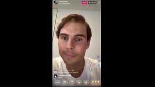 Rafael Nadal y su divertido encuentro con Roger Federer a través de Instagram