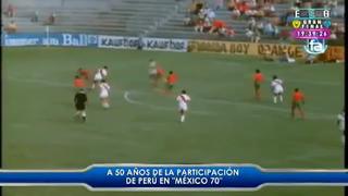 Se cumplen 50 años de la participación de Perú en el mundial de ‘México 70’