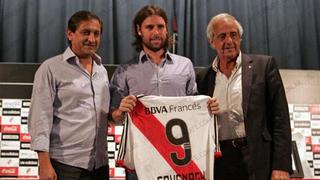Fernando Cavenaghi regresó a River Plate ilusionado por su tercera etapa