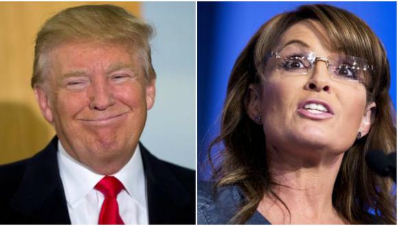 La conservadora Sarah Palin anuncia su apoyo a Donald Trump