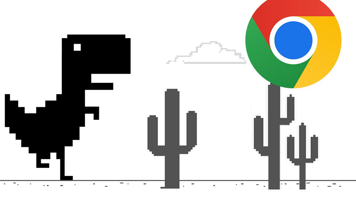 Chrome: dinossauro da Google está pronto para os jogos olímpicos! - Leak