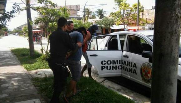 Iquitos: detienen a sujetos que planeaban asaltar banco