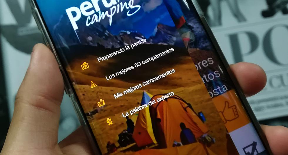 ¿Vas a salir de campamento durante estas Fiestas Patrias? Conoce esta aplicación que debes tener descargada en tu smartphone. (Foto: Captura)