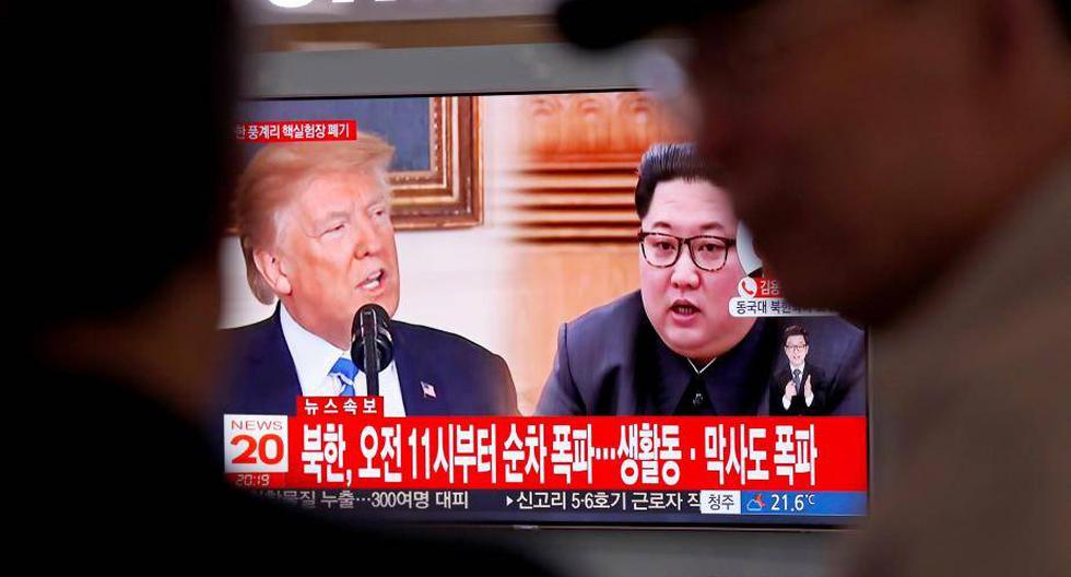 Este jueves, Donald Trump anunció la cancelación de la histórica cumbre que tenía previsto mantener con Kim Jong-un el 12 de junio en Singapur. (Foto: EFE)