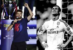 Barcelona: Gerard Piqué dedica Triplete a ¿Cristiano Ronaldo?
