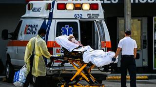 Coronavirus: siguen récords en Florida, mientras hospitales añaden espacio para muertos