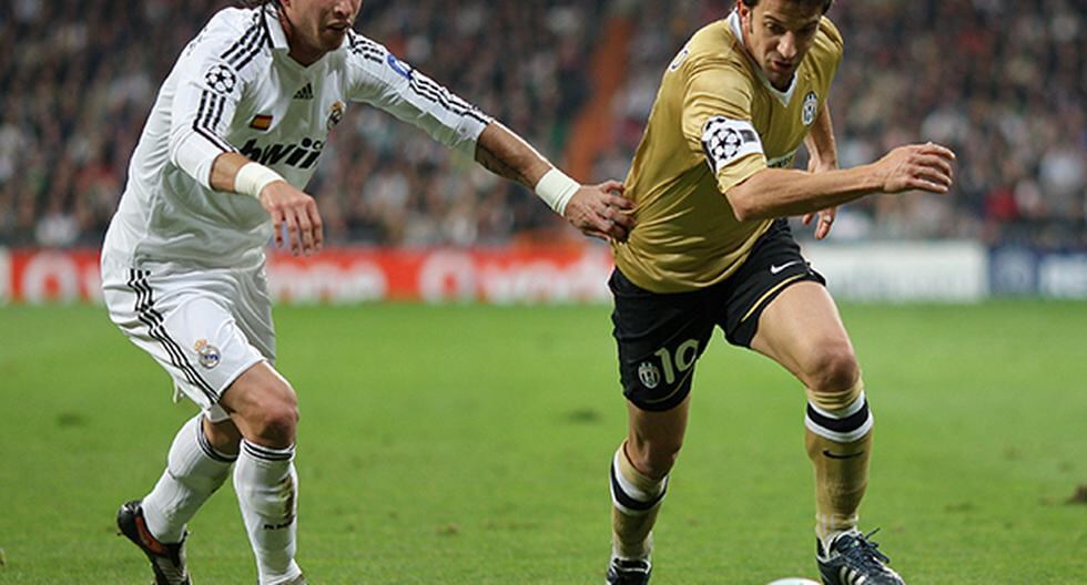 Alessandro del Piero se lució ante Real Madrid en el 2008 (Foto: Getty Images)