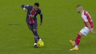 El lujo de Neymar en el PSG vs. Reims para dejar en ridículo a los defensores rivales | VIDEO