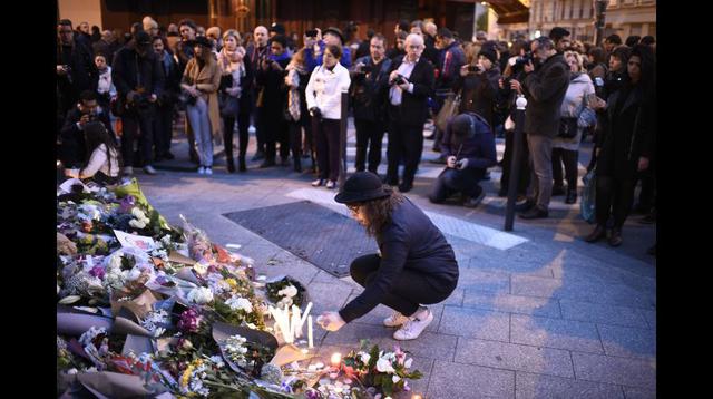 El llanto de París tras los terribles ataques terroristas - 11