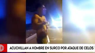 Padre de familia es acuchillado por ataque de celos en Surco | VIDEO