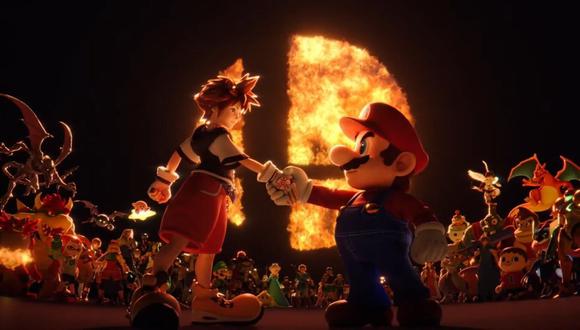 Sora de Kingdom Hearts, último luchador confirmado para Super Smash Bros. Ultimate. (Foto: Nintendo)