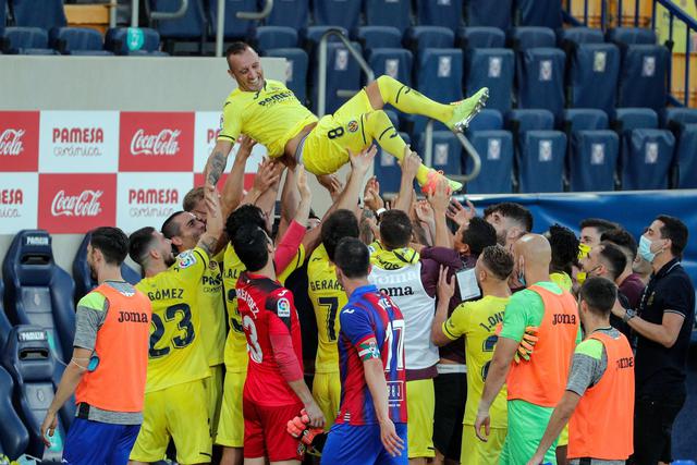 Santi Cazorla se despidió del Villarreal tras la goleada por 4-0 ante el Eibar por LaLiga | Foto: EFE