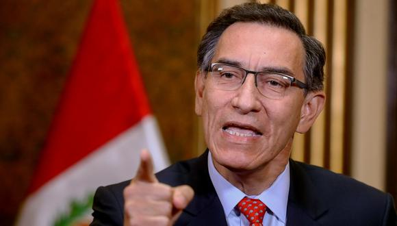 El presidente Martín Vizcarra, cuando era gobernador regional de Moquegua, habría recibido dinero ilícito a cambio de favorecer a un empresa en un proceso de licitación, según un aspirante a colaborador eficaz. (Foto: AFP)