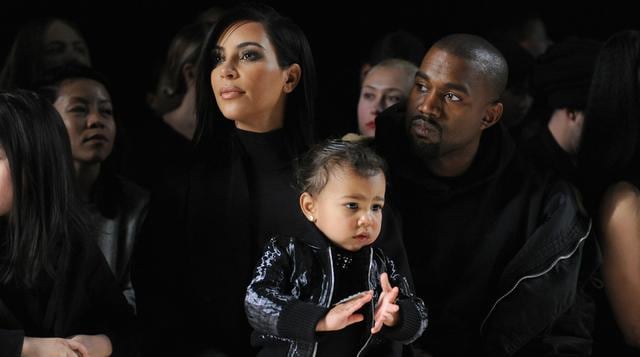 Hija de Kim Kardashian hizo berrinche en la Semana de la Moda - 13