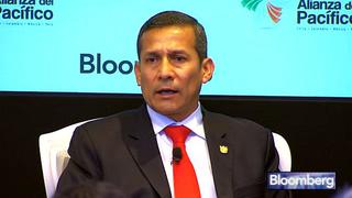 Ollanta Humala participó en Foro Latinoamericano de Bloomberg