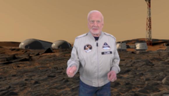 ¿Cuál es el plan de Buzz Aldrin para llevar al hombre a Marte?