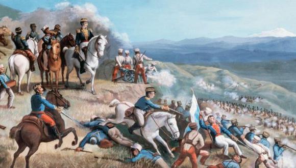 Las tropas de Bolívar y las milicias realistas del pastuso Agustín Agualongo no solo se enfrentaron en Pasto, también en territorios que después conformarían Ecuador. Foto: GETTY IMAGES, vía BBC Mundo