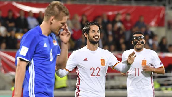 Isco pasa por uno de los mejores momentos de su carrera. No solo destaca con el Real Madrid también con la selección española. (Foto: AP)