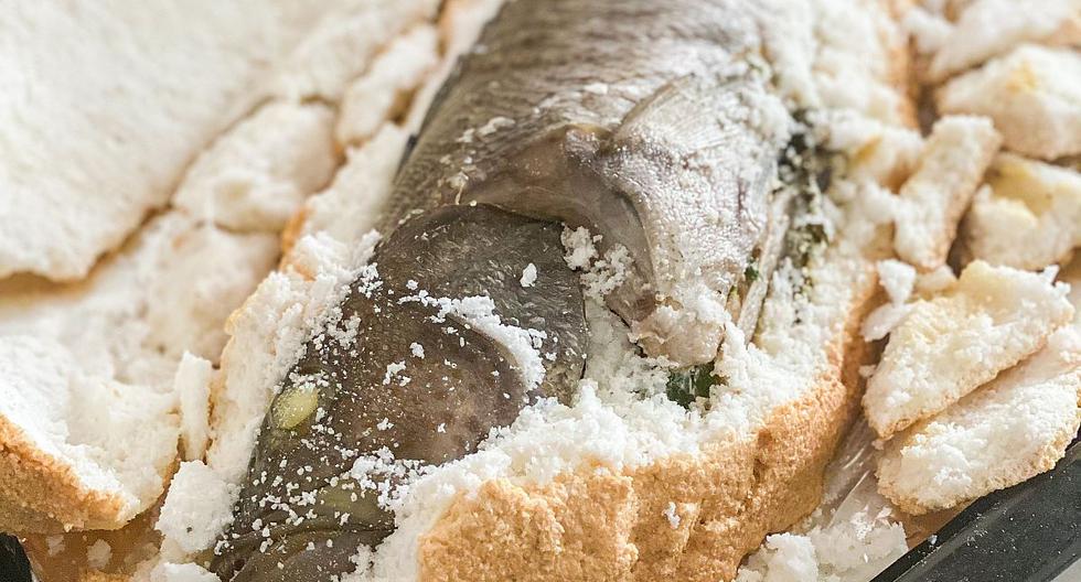 Summer craving?  Prepare an amazing fish in a salt crust