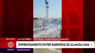 Barristas de Alianza Lima se enfrentaron nuevamente en Matute