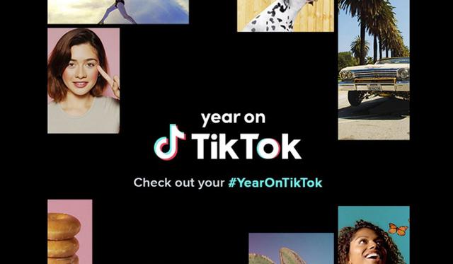 Al igual que en Spotify o Facebook, ahora ya puedes mostrar un resumen ‘Year on TikTok’ con tus mejores momentos del año. (Foto: TikTok)
