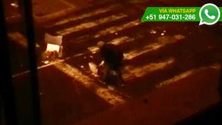WhatsApp: ladrones utilizan desmonte para robar en Chorrillos