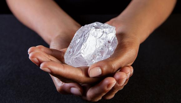El diamante llegó a salir a subasta en el 2016 en la casa Sotheby’s de Londres pero no halló comprador que quisiera pagar US$ 70 millones. (Foto: Sotheby’s )