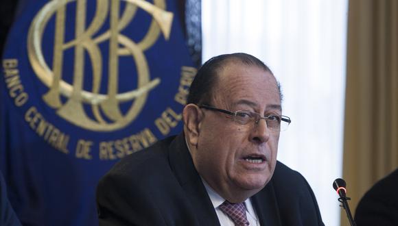 "No se ven riesgos de recesión en el corto plazo", afirmó el presidente del Banco Central de Reserva (BCR), Julio Velarde /Fuente: El Comercio