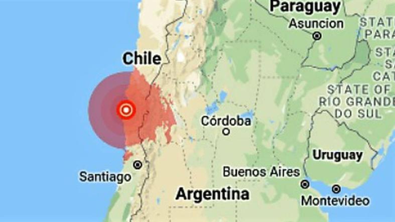 Temblor en Chile: de cuánto fue el último sismo de hoy, martes 27 de septiembre