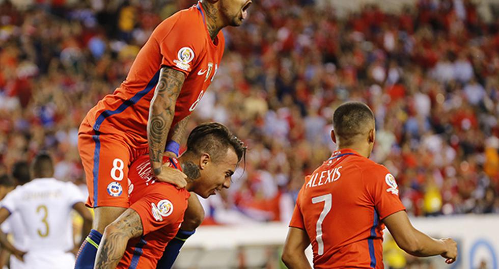 Chile superó a Panamá y se instaló en cuartos de final de la Copa América. (Foto: EFE)