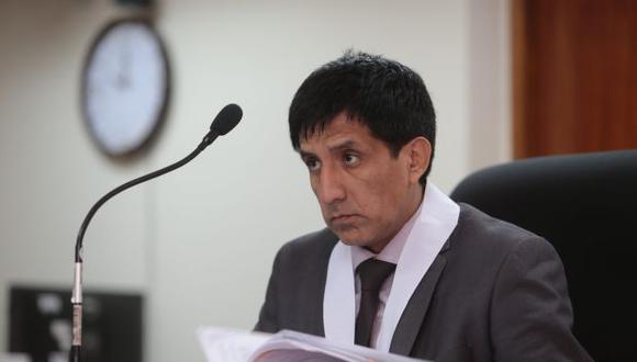 El juez Richard Concepción Carhuancho está al frente del Primer Juzgado de Investigación Preparatoria de la Sala Penal Nacional. (Foto: El Comercio/Archivo)