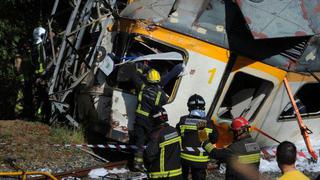 Tragedia en España: Descarrilamiento de tren deja 4 muertos