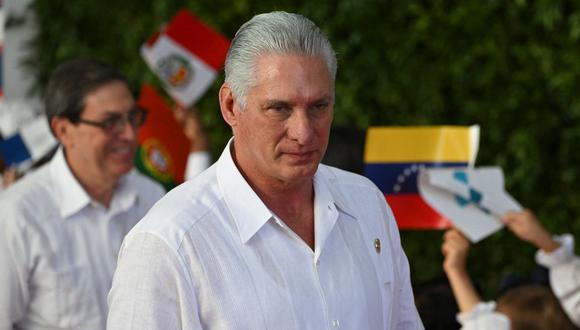 Miguel Díaz-Canel, de 62 años, fue designado presidente de Cuba para un segundo y último mandato de cinco años (Foto: Federico Parra / AFP)