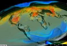 NASA: en este video se revela movimiento de CO2 en todo el planeta