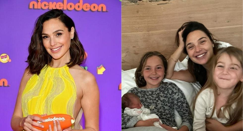 Gal Gadot gave birth to her third daughter and posted a tender family photo