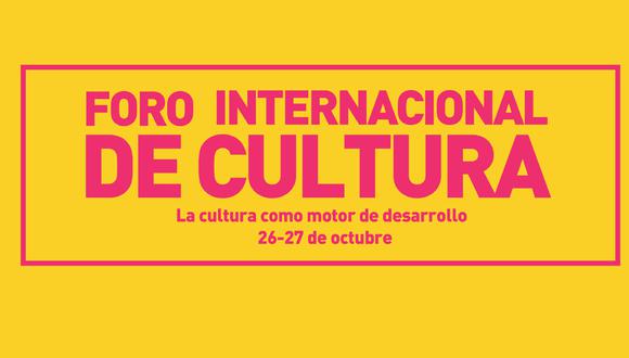 Puedes seguir por streaming el Foro Internacional de Cultura. (Foto: Difusión)