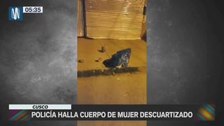 Cusco: hallan cuerpo de mujer desaparecida al interior de dos bolsas | VIDEO