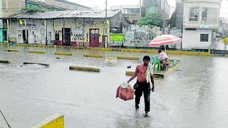 Tumbes: calles y avenidas de Tumbes inundadas tras intensa lluvia 